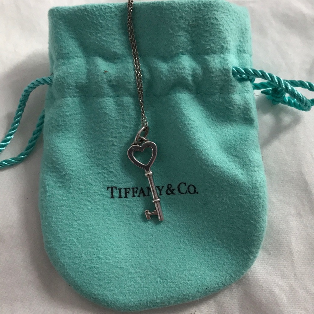 COPY - Tiffany Heart Key Pendant